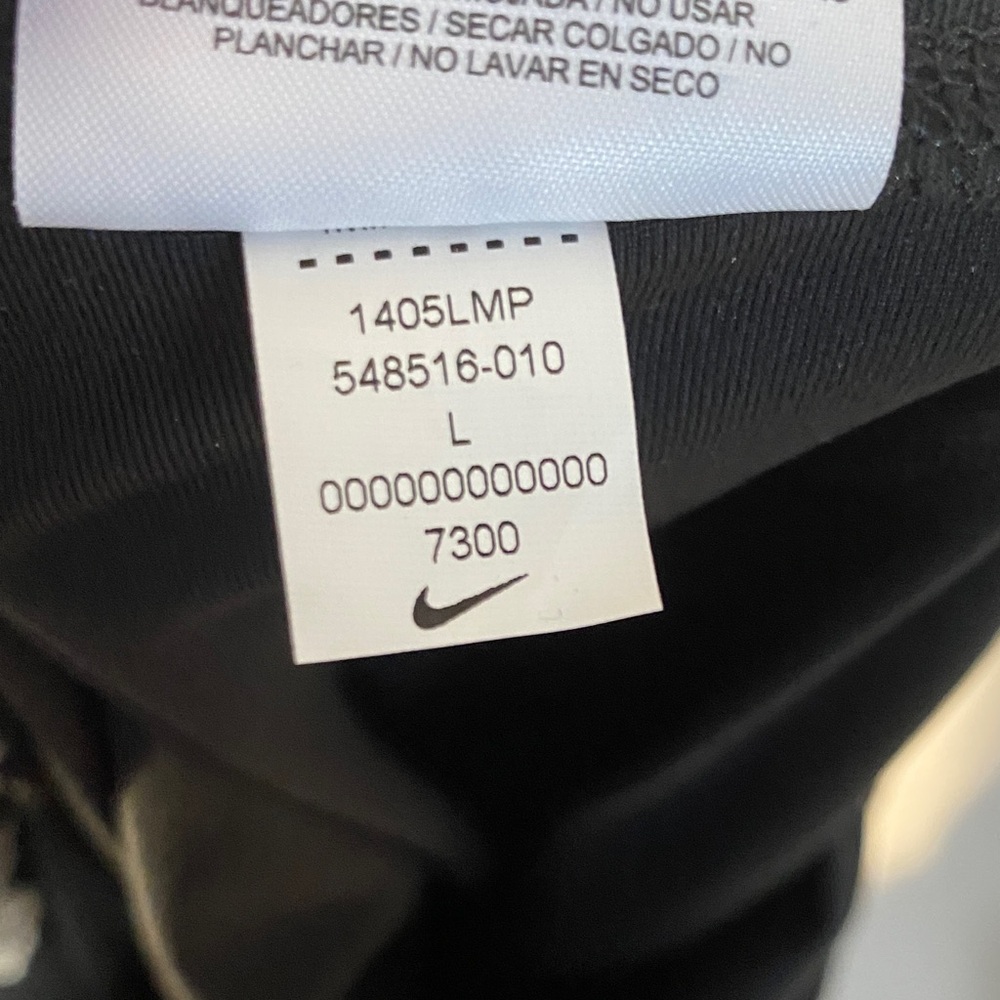 Nike Women's Black Wide leggings, Size Large EUC - Picture 11 of 11